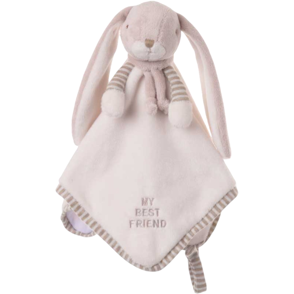 🐰 Lucian Baby Rug – króliczek kocyk i pacynka dla niemowląt | Pluszak