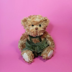 Miś Jérôme w ogrodniczkach 25 cm Bukowski Design